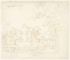 RP-T-1888-A-1704_Het huis Lagenpoel te Rumpt, Cornelis Pronk, 1701 - 1759